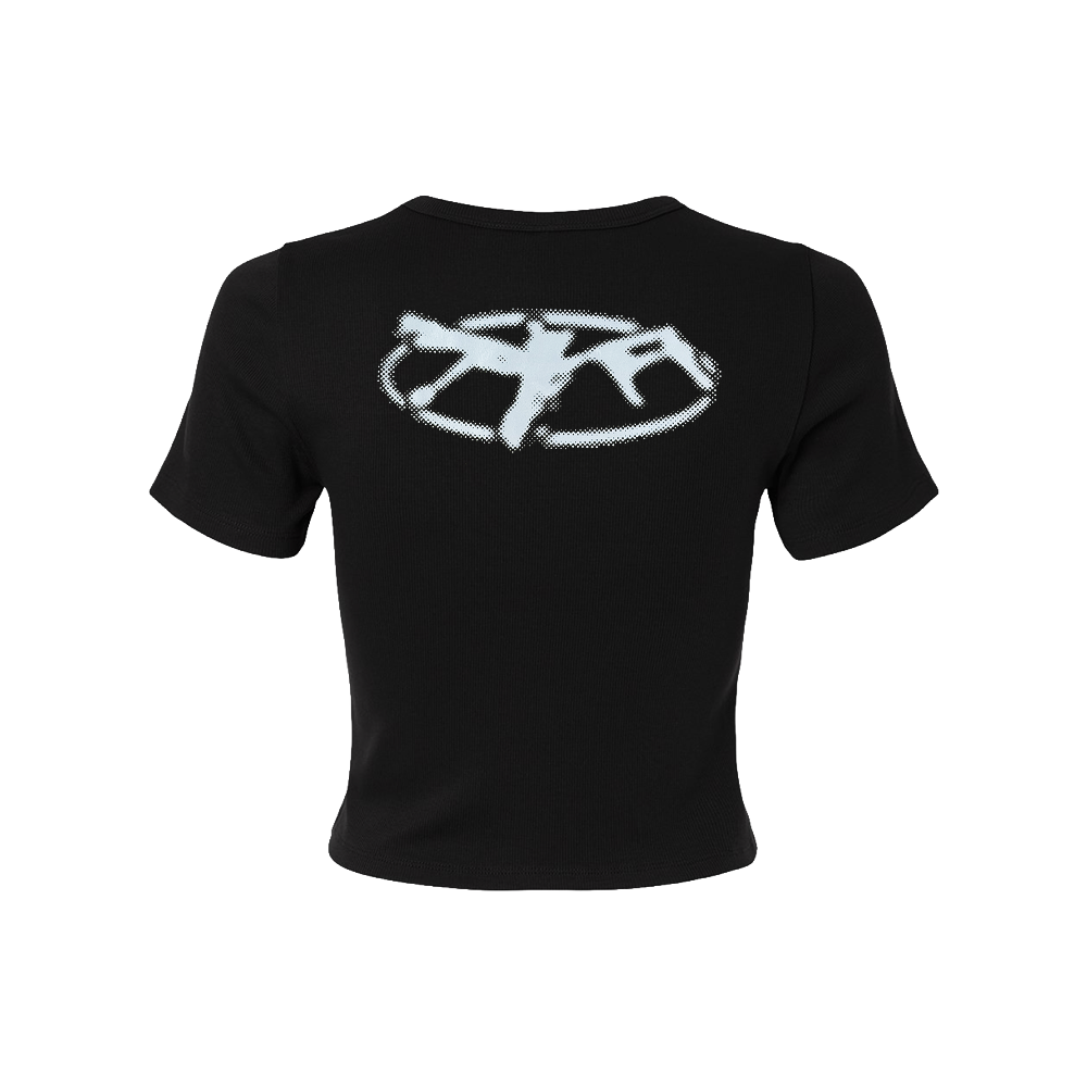 Reflective baby tee